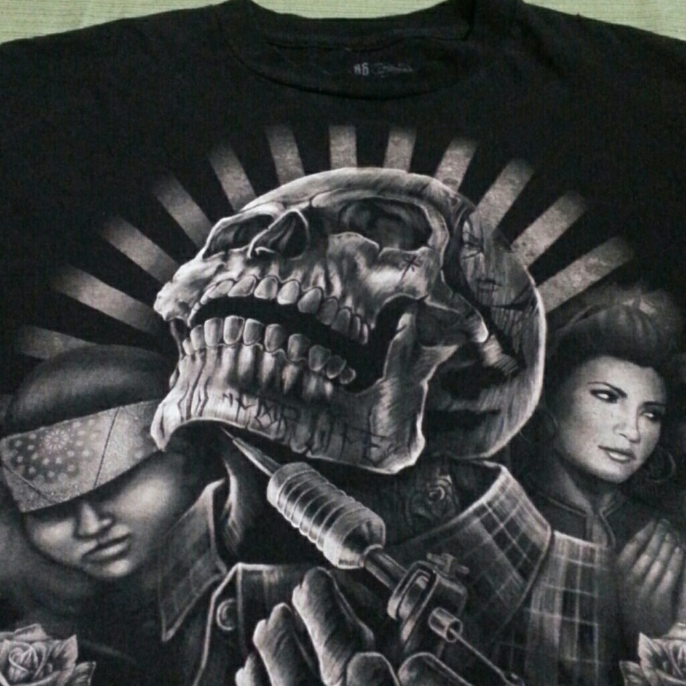 FOR LIFE DYSE ONE AUTHENTIC TOP SKULL EXCELLENT